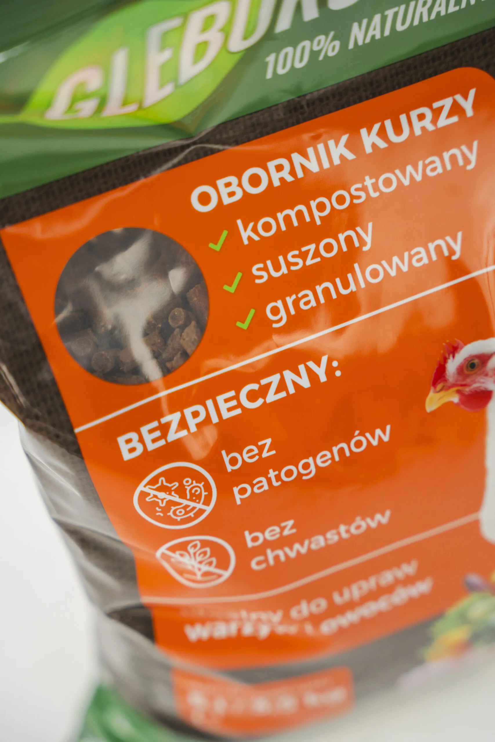 Organic Granulated Chicken Manure 20L (14kg) Glebokuracja Fertilizer