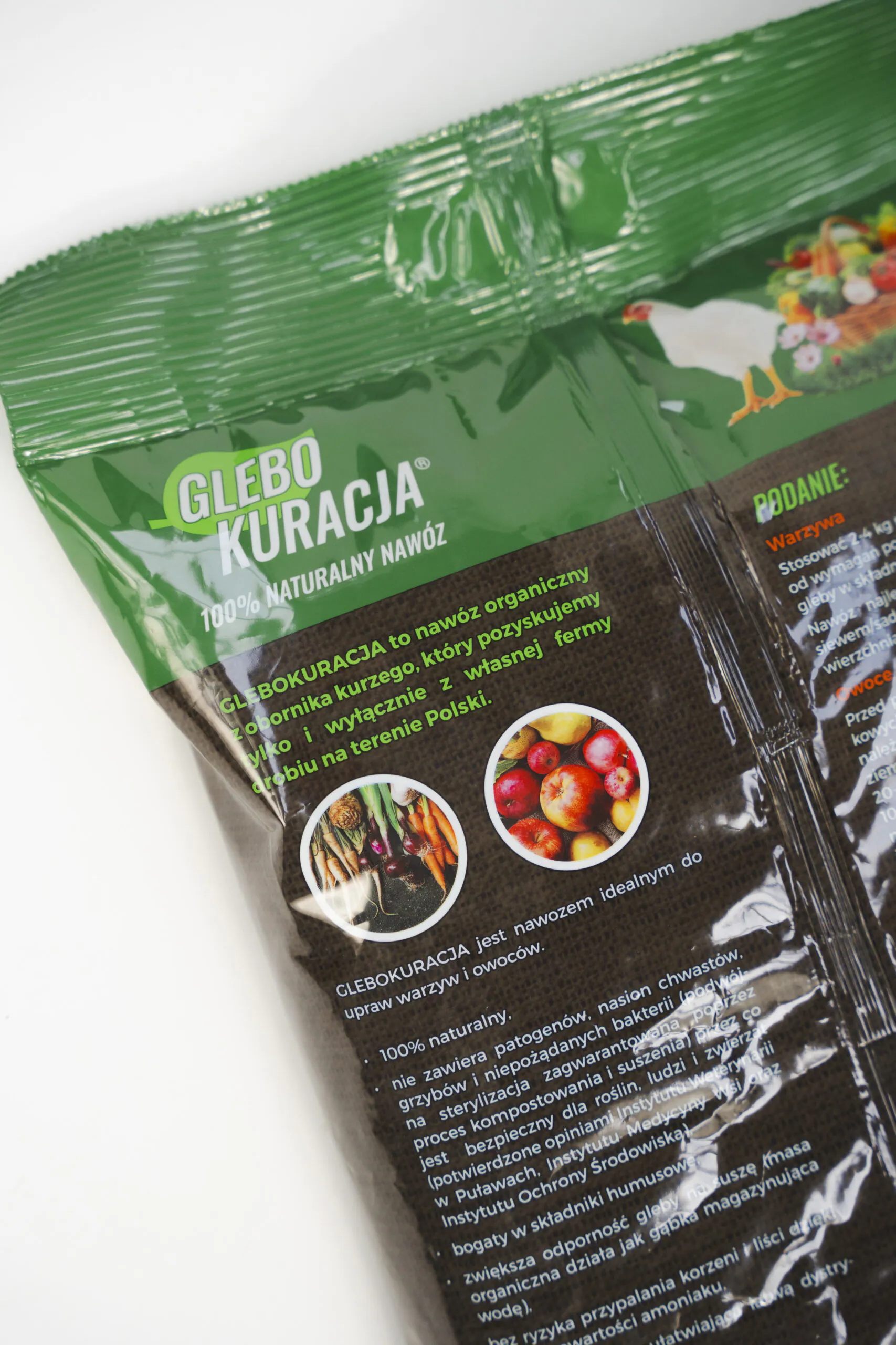 Organic Granulated Chicken Manure 20L (14kg) Glebokuracja Fertilizer